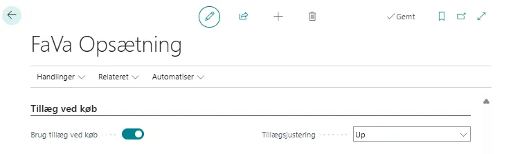 Fava opsæt købstillæg