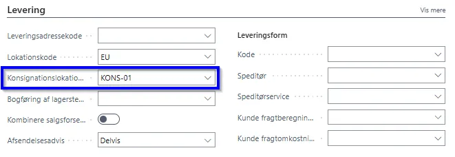 Konsignation debitor