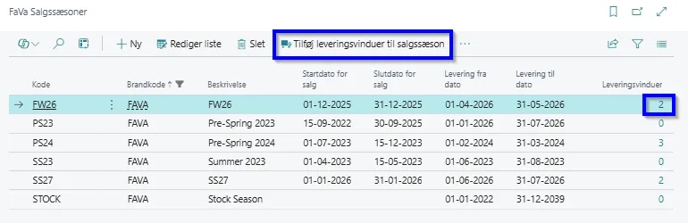 Fava opsæt lev. vinduer